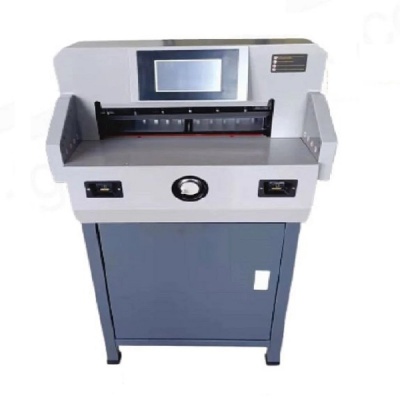 ELECTRIC  HYDRAULIC  AUTOMATIC  PROGRAMMABLE  PAPER CUTTER,460 V8-18